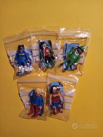 Lotto 5 sorprese Kinder playmobil DC Comics