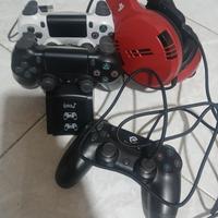 Controller e cuffie playstation 4