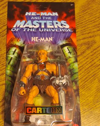 He man cartoon collection action figure Mattel 