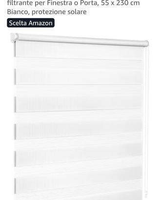 Due tende a rullo Victoria M. Zevra  55x230 cm