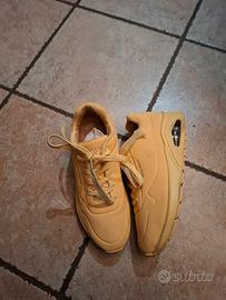 scarpe ginnastica Skechers giallo arancio 40 