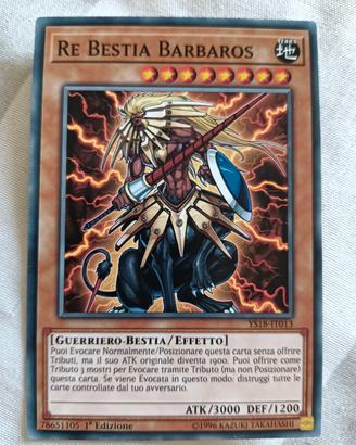 Yu-Gi-Oh: 3x "Re Bestia Barbaros"