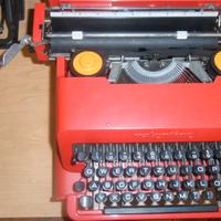 OLIVETTI VALENTINA ROSSA CON NUMERO 1 FUNZIONANTE