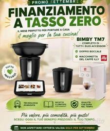 bimby nuovo TM7 Con AI con finanziamento e omaggio