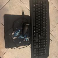 Tastiera pc e mouse