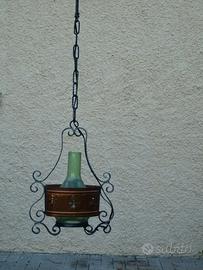 Lampadari in ferro battuto