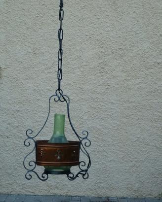 Lampadari in ferro battuto