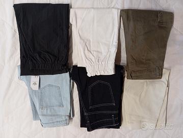 jeans cargo pantalone ragazza