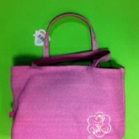 Borsa bag 2 manici shopping onyx in tessuto maglin