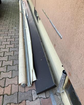 Tenda da sole elettrica 5 x 3 mt con vetilometro