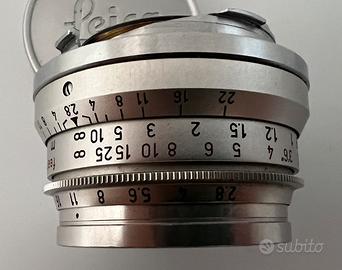 LEICA SUMMARON cromato 2.8 35 mm come nuovo
