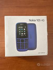 Nokia 105 4G 4th Edition Dual SIM BLU