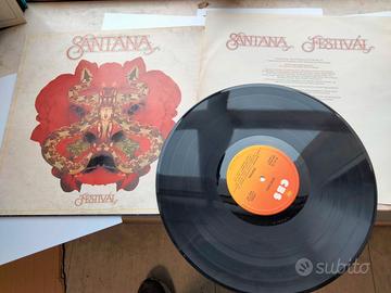 LP SANTANA 33 GIRI FESTIVAL VINILE