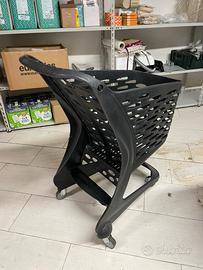 Carrello spesa 80lt 100% plastica riciclata