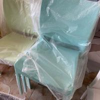 Nuove sedie in polipropilene da esterno garantite