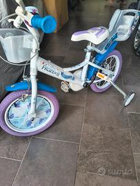 bicicletta   elsa di frozen
