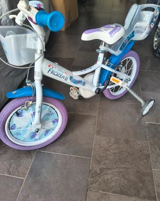 bicicletta   elsa di frozen