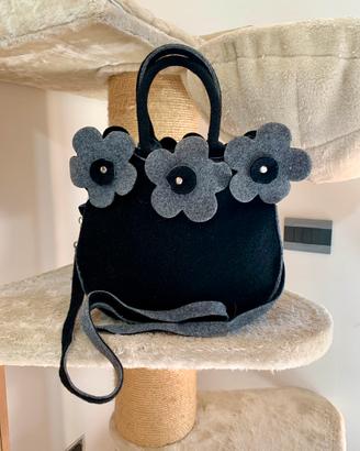 Borsa feltro artigianale
