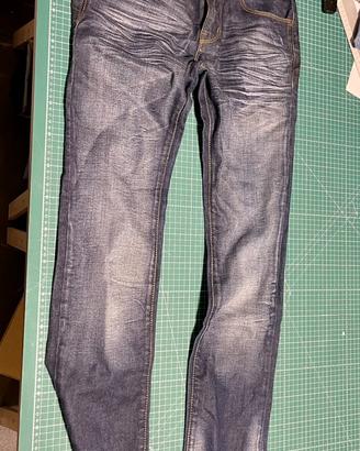 Jeans uomo rifle e indigo, tg 29