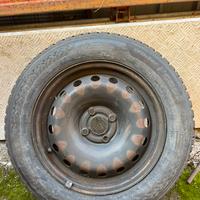 Gomme invernali Hankook 185/65 R15 cerchi in ferro