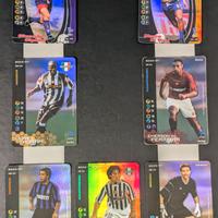 Lotto 8 Carte Foil Football Champions Serie A