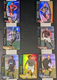 Lotto 8 Carte Foil Football Champions Serie A