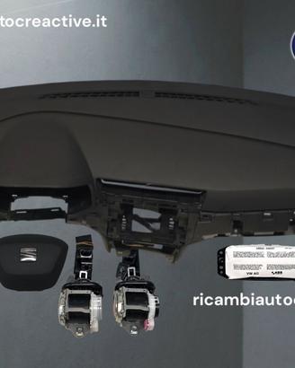 Seat Ibiza 7° Cruscotto Airbag Completo kit airbag