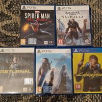 Vari giochi PS5