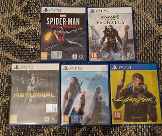 Vari giochi PS5