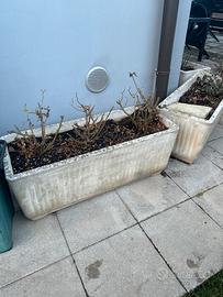 Fioriere in calcestruzzo (n.3,anche separatamente)