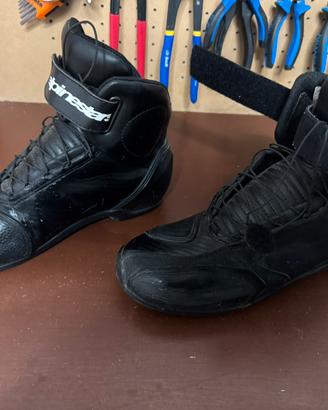 Scarpe/stivaletti moto Alpinestars nere - tg 42