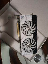  NVIDIA GeForce RTX 4070 ASUS Dual White OC Editio