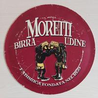 Targa pubblicitaria Birra Moretti