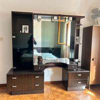 Specchiera Art decó anni 70