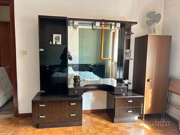 Specchiera Art decó anni 70