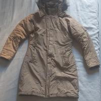 Piumino Donna bordato in Pelliccia sintetica