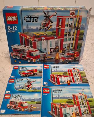 LEGO City 60004 - Caserma dei pompieri