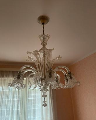 Lampadario vetro di Murano