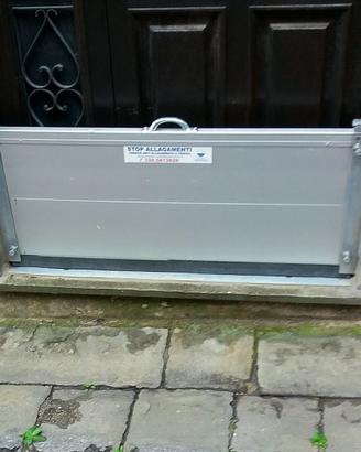 Barriera antialluvione antiallagamento in kit