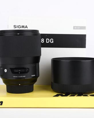 Sigma 135mm F1.8 Art DG Nikon USATO GARANTITO PER