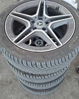 4 cerchi in lega 18 originali mercedes classe A / 