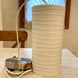 Lampadario bianco ceramica