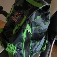 zaino scuola Invicta  mimetico