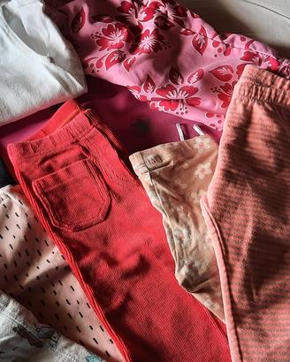 pantaloni bambina 6 mesi