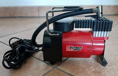 MINI COMPRESSORE DA AUTO A 12 VOLT,MAI USATO.