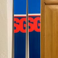 Sci race SG 210cm, raggio 45 m, utilizzato 2 volte
