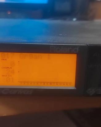 MODULO SONORO ROLAND SC55 E TASTIERA PESATA FATAR
