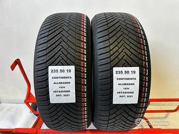 2 gomme 235 50 19 Continental 4stagione