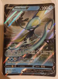 Carta Pokémon Inteleon V in Inglese - Sole e Luna