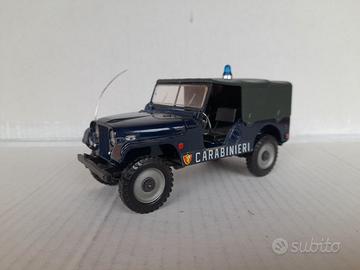 MODELLO JEEP WILLS CARABINIERI NO BURAGO S.SCATOLA
